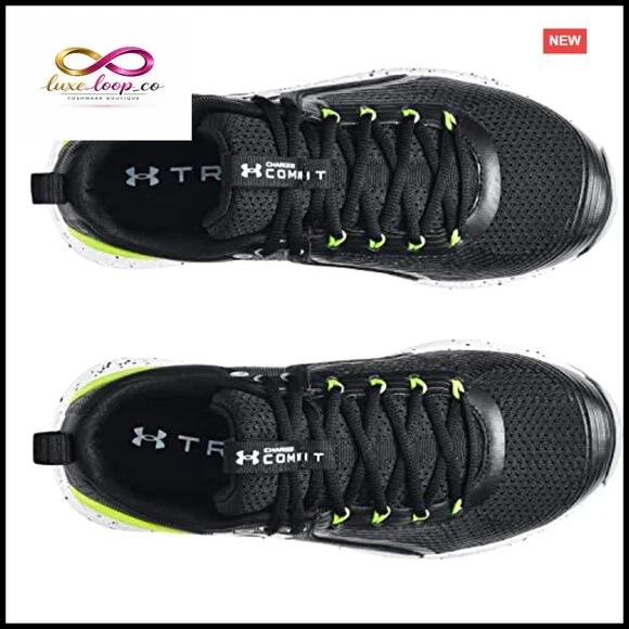 Men's Cross-Training Athletic Shoes, Lightweight Mesh, Charged Cushioning